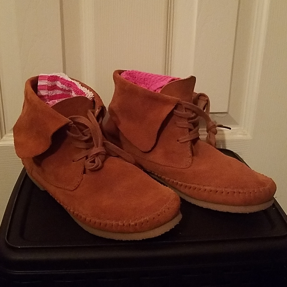 Lucky Brand moccasin booties